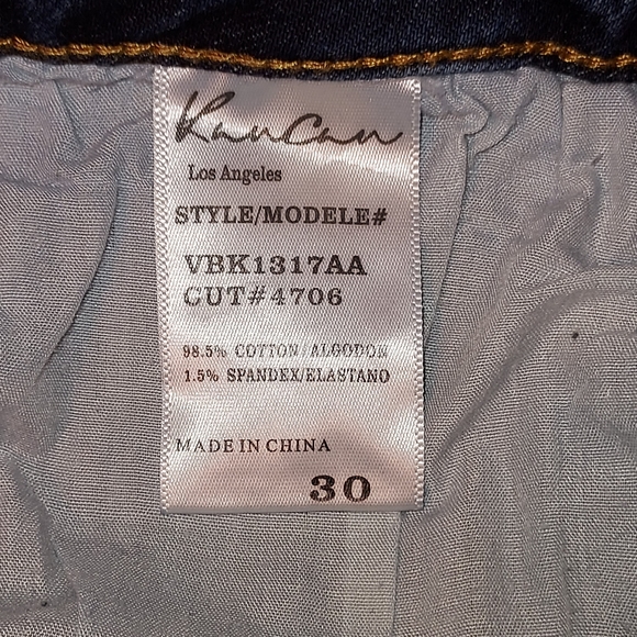 KanCan Mid-Rise Ankle Skinny Stretch Jean size 30 - Picture 4 of 4